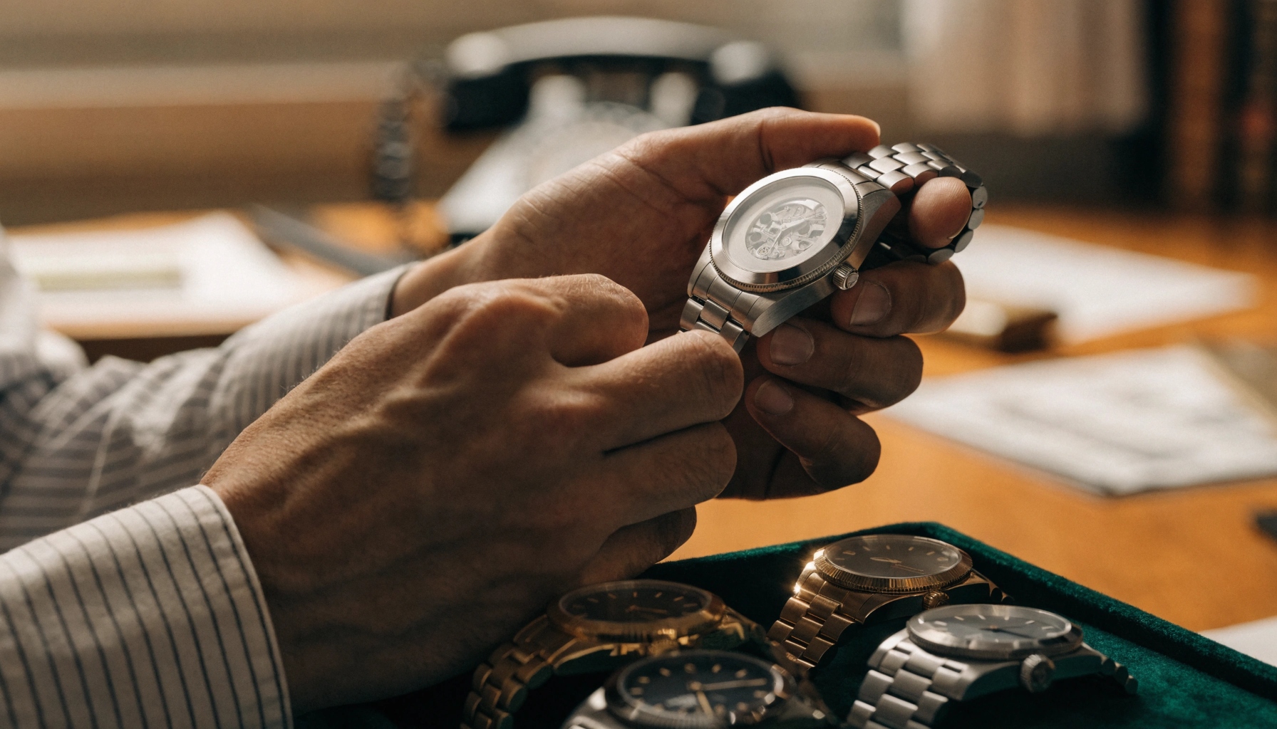 Seguro para coleccionistas de relojes de lujo póliza colección — FBI Correduría